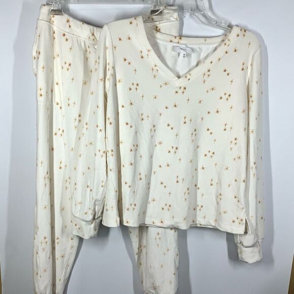 Soma Wknd 2 piece pant Pajama Set Size Medium - Picture 1 of 10